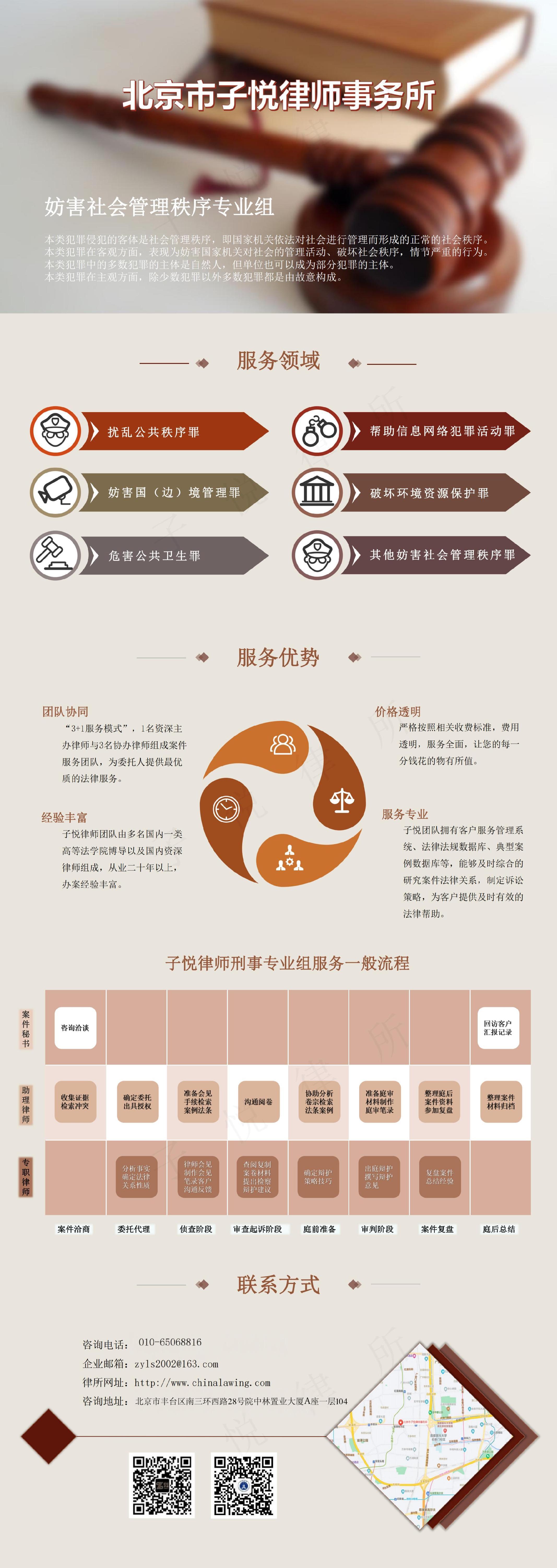 妨害社会管理秩序犯罪专业组